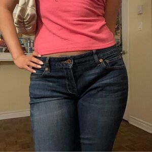 Lucky Brand Dark Blue Women's Boot Cut Jeans